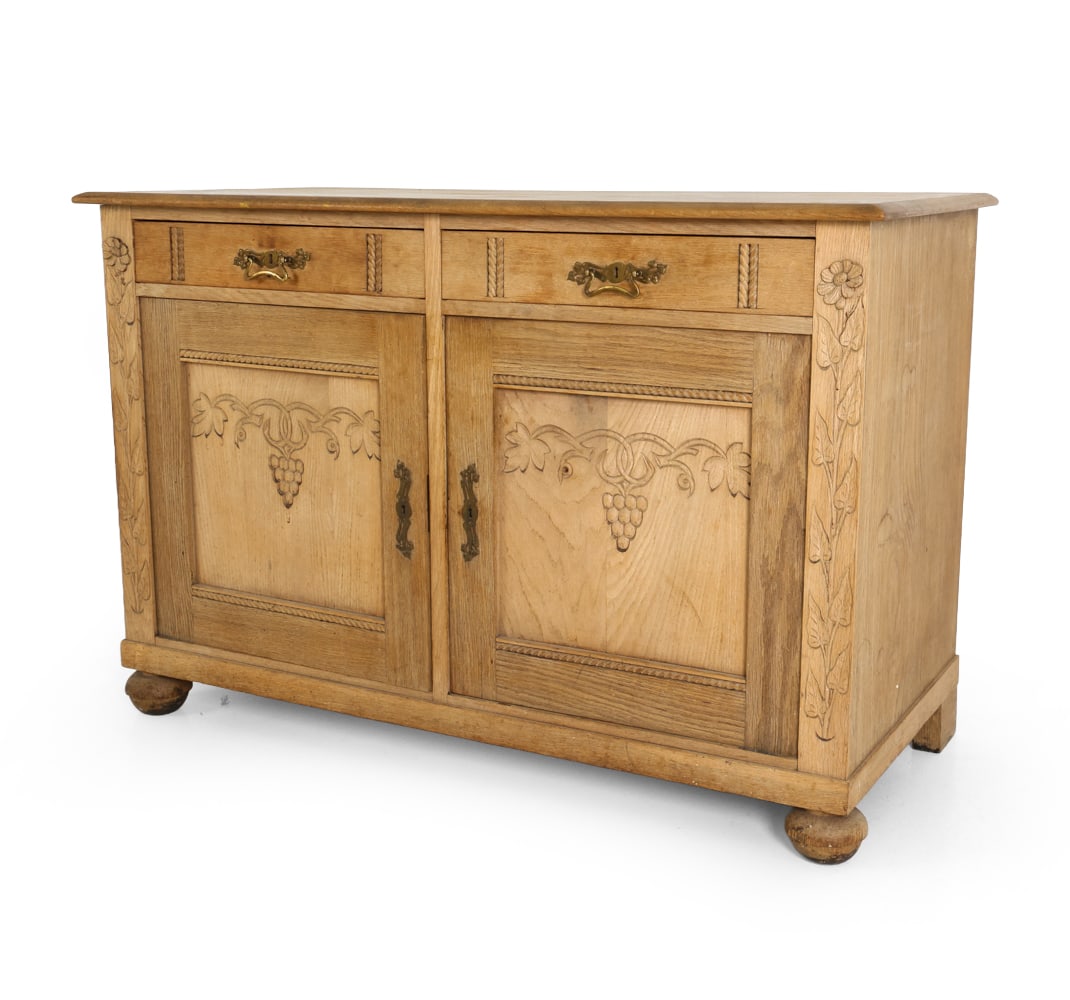 DANISH OAK SIDEBOARD C. 1960S (1 of 18)