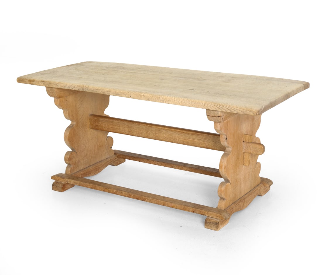 SCANDINAVIAN OAK MORTISE & TENON COFFEE TABLE (1 of 14)