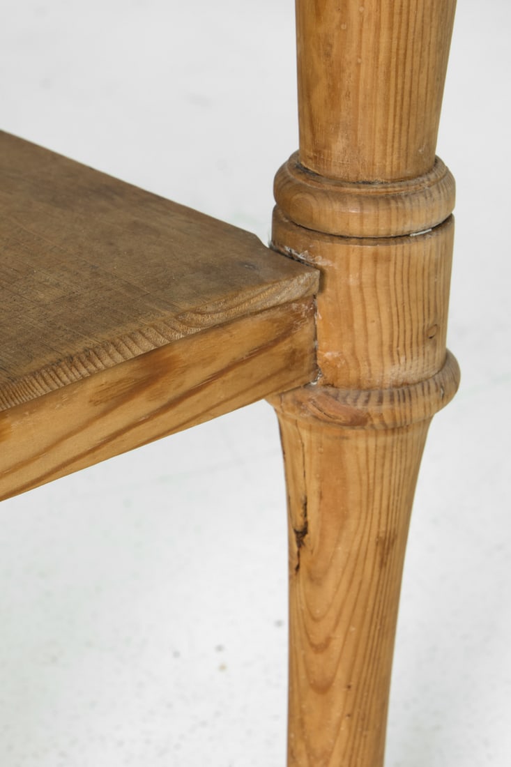 SWEDISH PINE NIGHTSTAND SIDE TABLE - 13