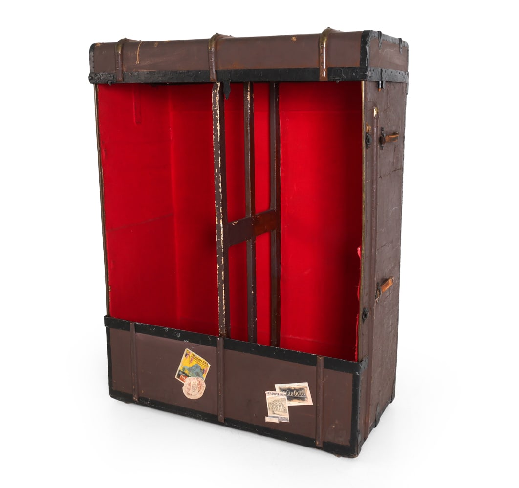 ANTIQUE WARDROBE TRUNK (1 of 14)