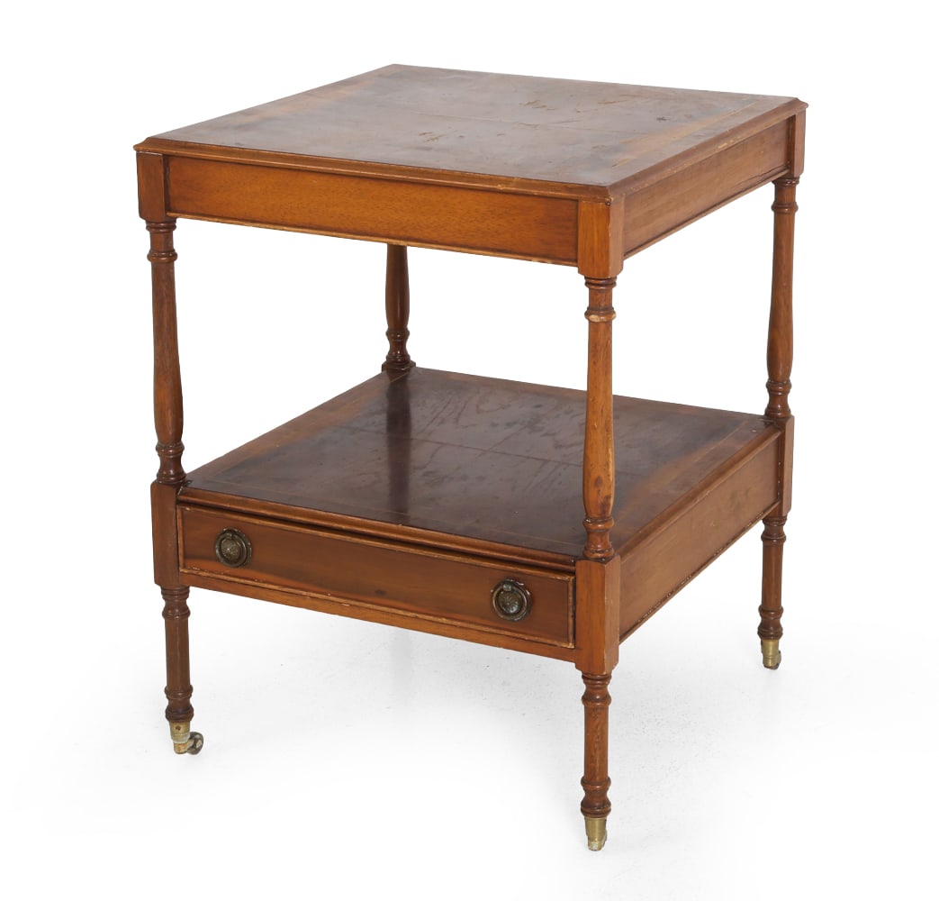 SCANDINAVIAN MAHOGANY SIDE TABLE (1 of 14)
