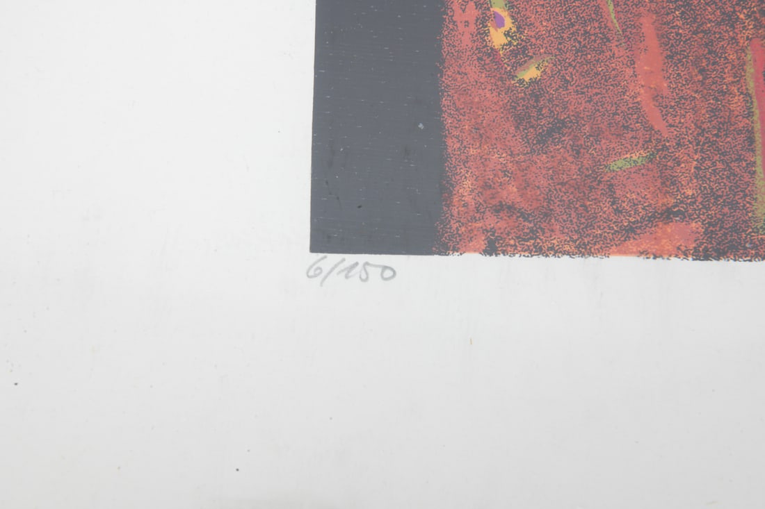 ABSTRACT FIGURAL LITHOGRAPH - 3