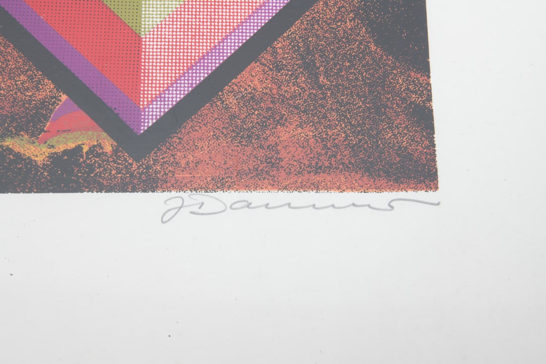 ABSTRACT FIGURAL LITHOGRAPH - 4