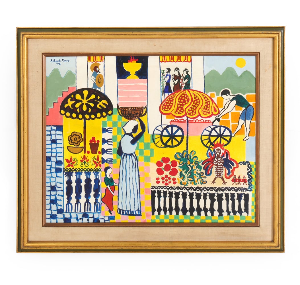ROBERT FORTE (B. 1941) FIGURAL A/C 1973 (1 of 11)