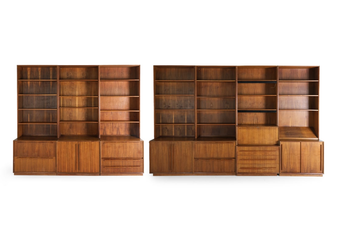 SCANDINAVIAN STYLE TEAK WALL SYSTEM C. 1960S (1 of 20)