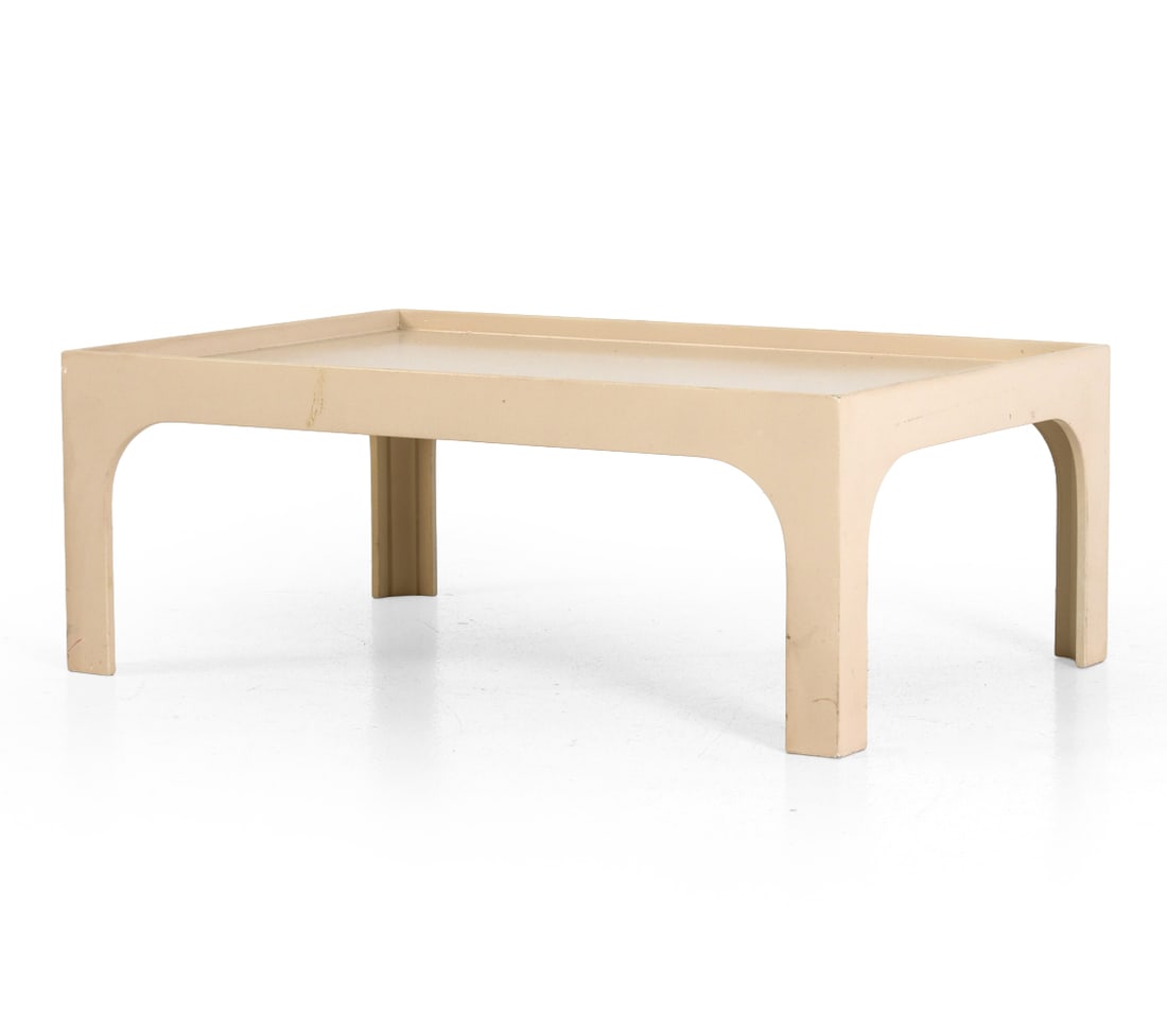PAINTED WOODEN COFFEE TABLE - 2