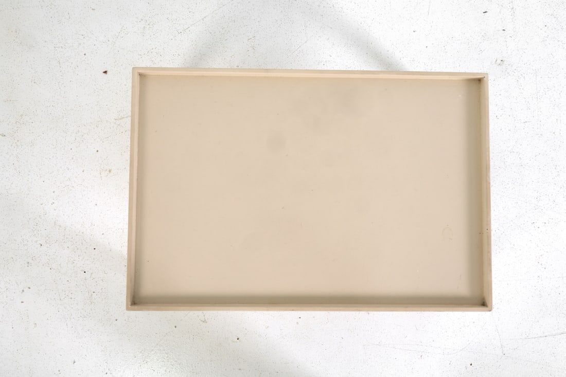 PAINTED WOODEN COFFEE TABLE - 6