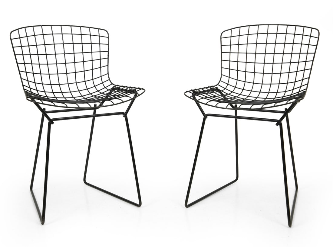 PAIR OF HARRY BERTOIA FOR KNOLL CHILDRENS CHAIRS (1 of 10)