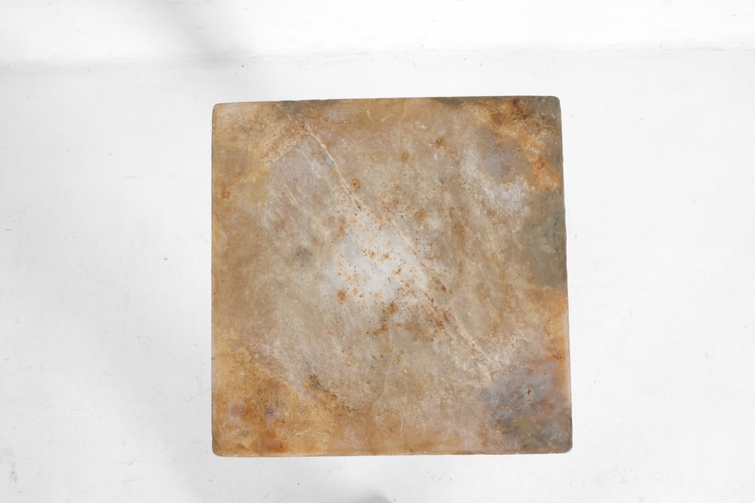 ALABASTER COLUMN PEDESTAL - 9