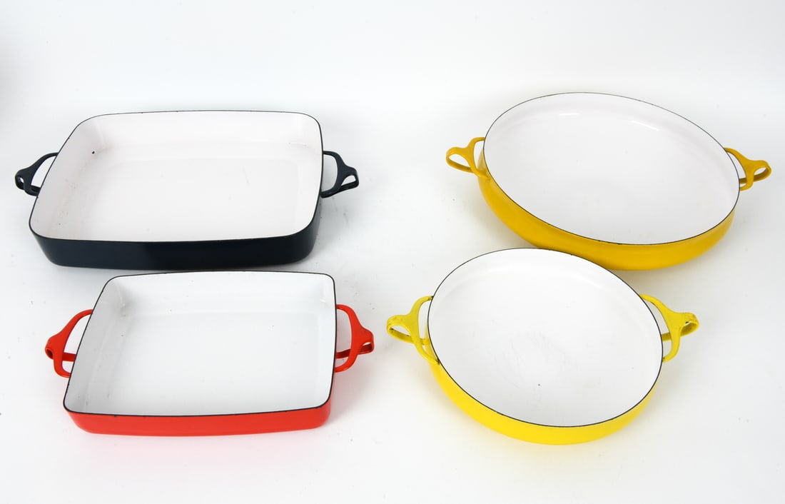 DANSK KOBENSTYLE ENAMELED IRON PANS (1 of 13)