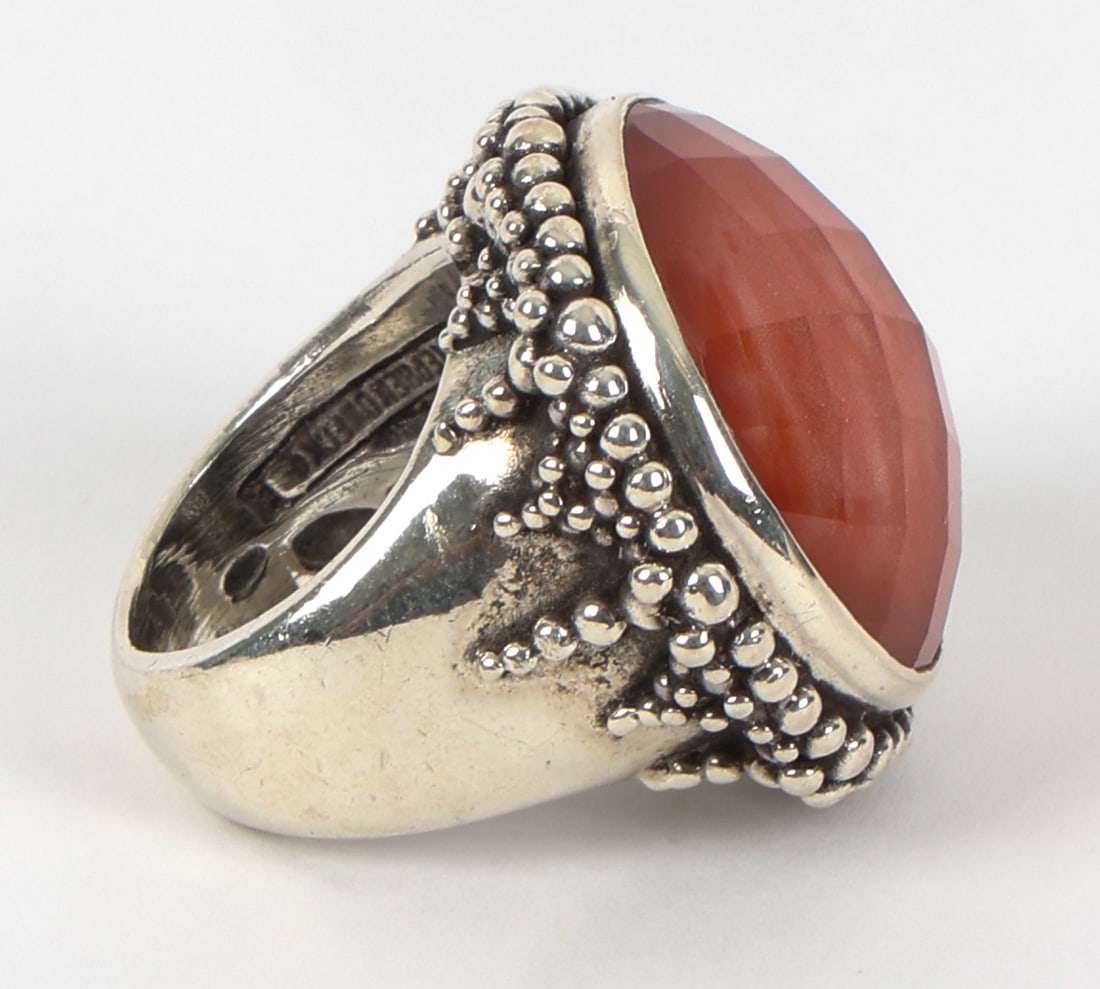STEPHEN DWECK STERLING SILVER RING - 3