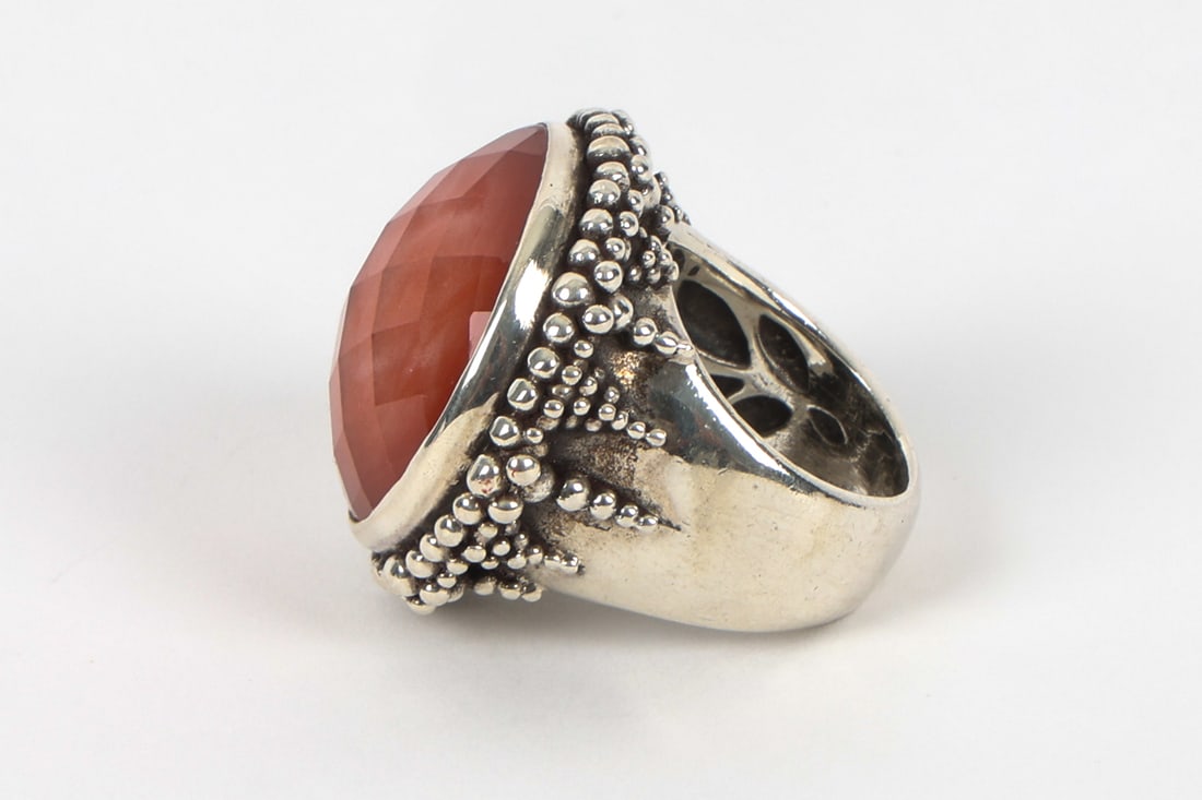 STEPHEN DWECK STERLING SILVER RING - 5