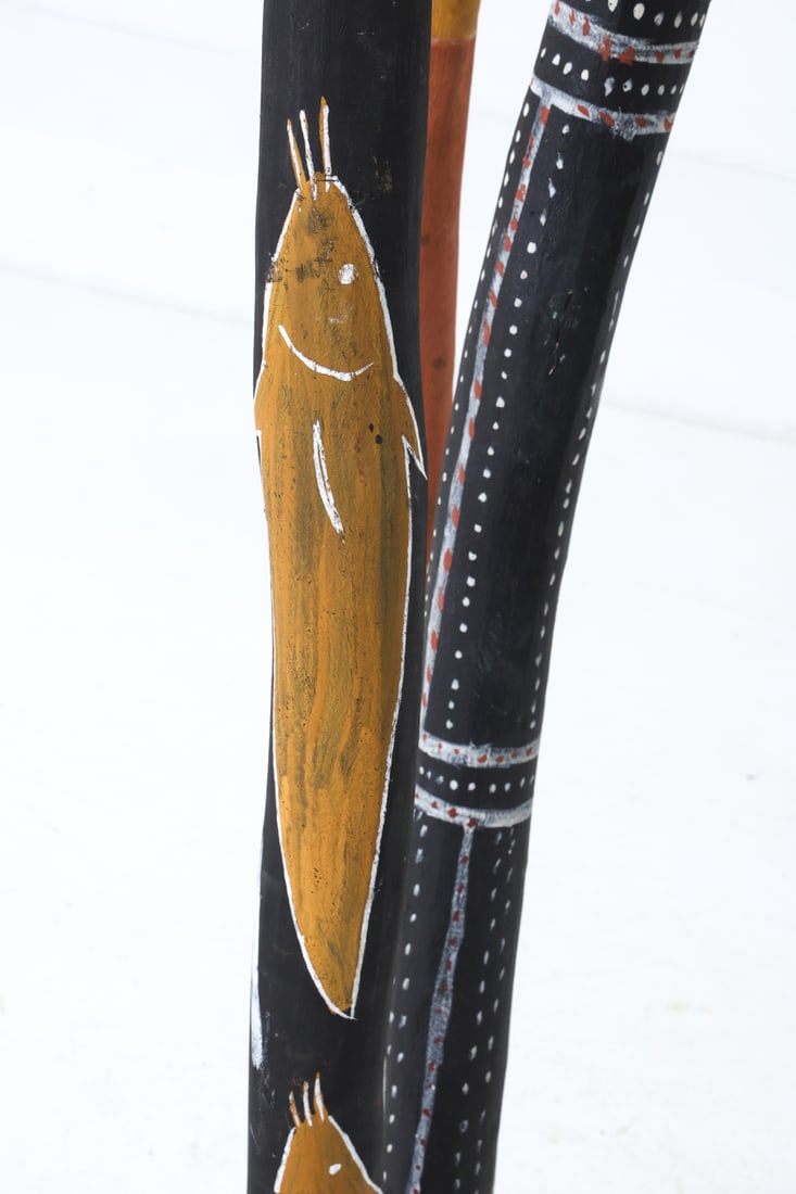 PAINTED DIDGERIDOO GROUPING - 10