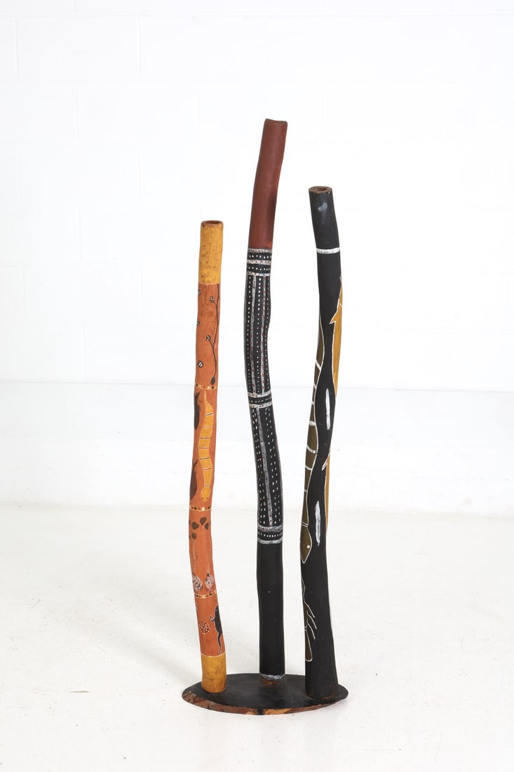 PAINTED DIDGERIDOO GROUPING - 2