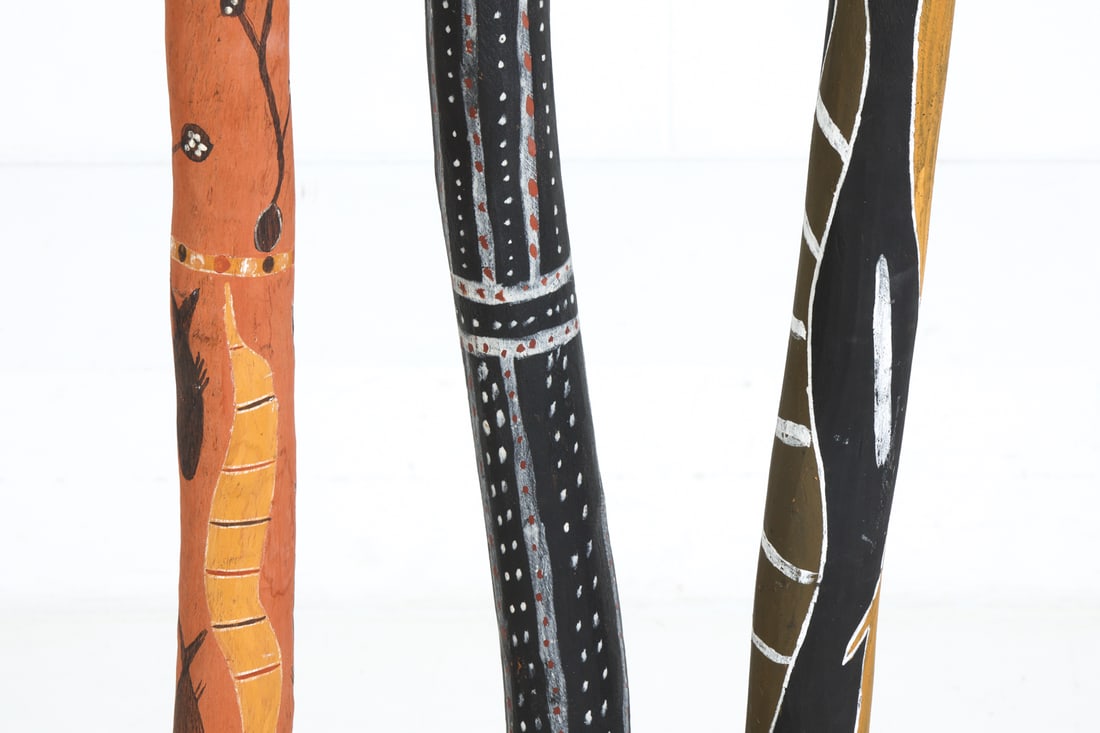 PAINTED DIDGERIDOO GROUPING - 5