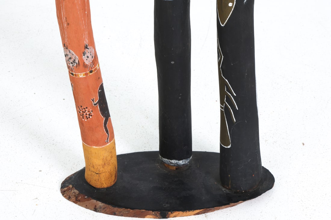 PAINTED DIDGERIDOO GROUPING - 6