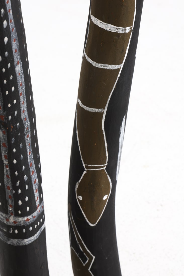 PAINTED DIDGERIDOO GROUPING - 9