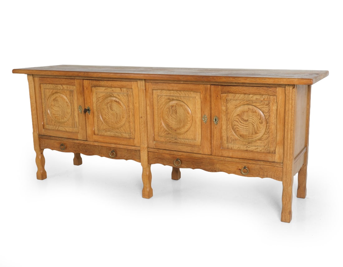 HENNING KJAERNULF DANISH OAK SIDEBOARD C. 1970S (1 of 17)