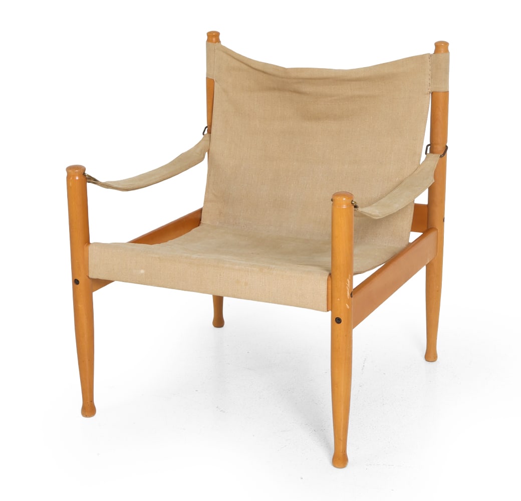 ERIK WORTS FOR NIELS EILERSEN SAFARI LOUNGE CHAIR (1 of 18)