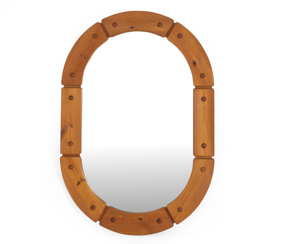CHRISTIAN LANGESTROM FROSEKE SWEDISH PINE MIRROR (1 of 12)