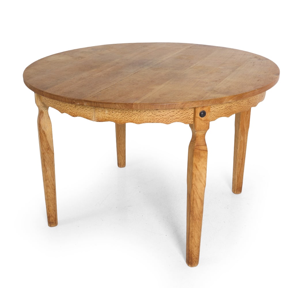 KJAERNULF STYLE DANISH OAK EXTENDING DINING TABLE (1 of 19)