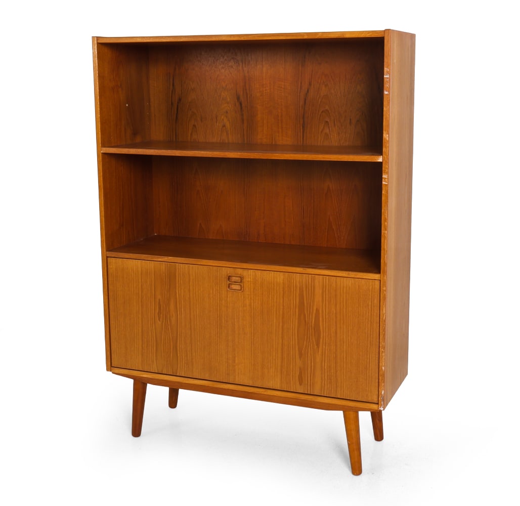 ATTR. CLAUSEN & SON DANISH TEAK CABINET C. 1960S (1 of 18)