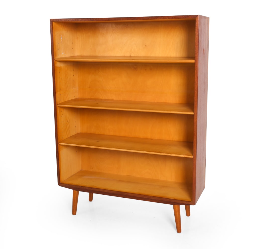 ATTR. BORGE MOGENSEN DANISH TEAK BOOKCASE 1960S (1 of 14)