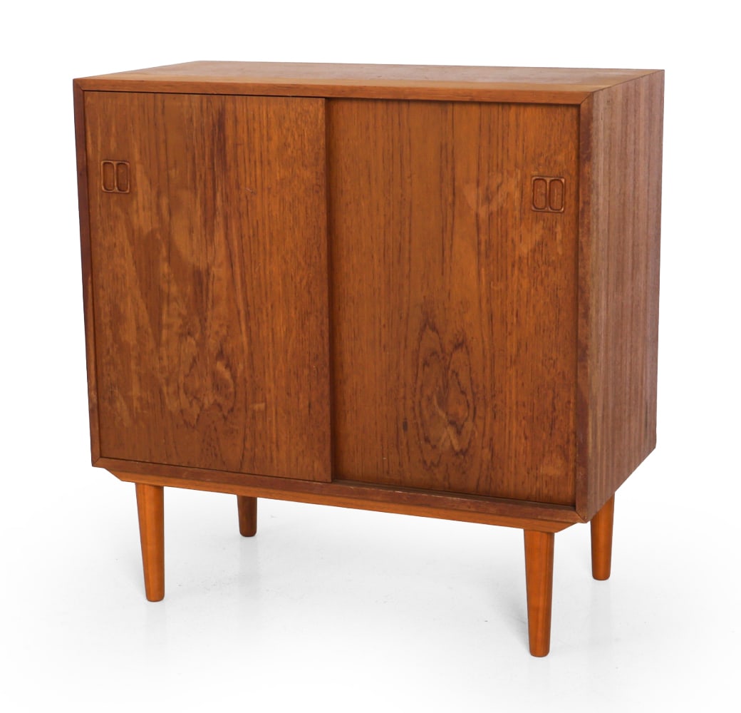 DANISH TEAK CABINET C. 1960S (1 of 17)