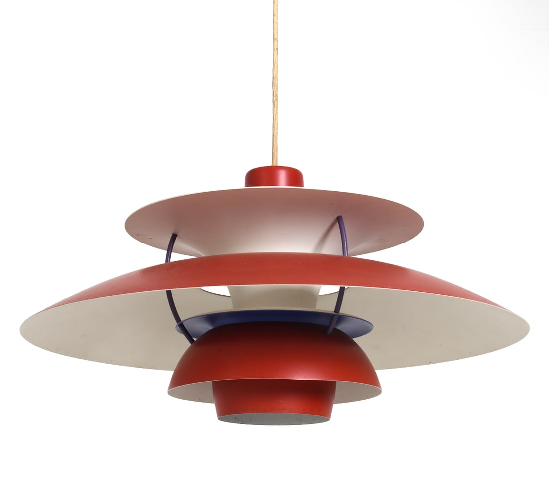 POUL HENNINGSEN PH5 DANISH PENDANT LIGHT 1960S (1 of 13)