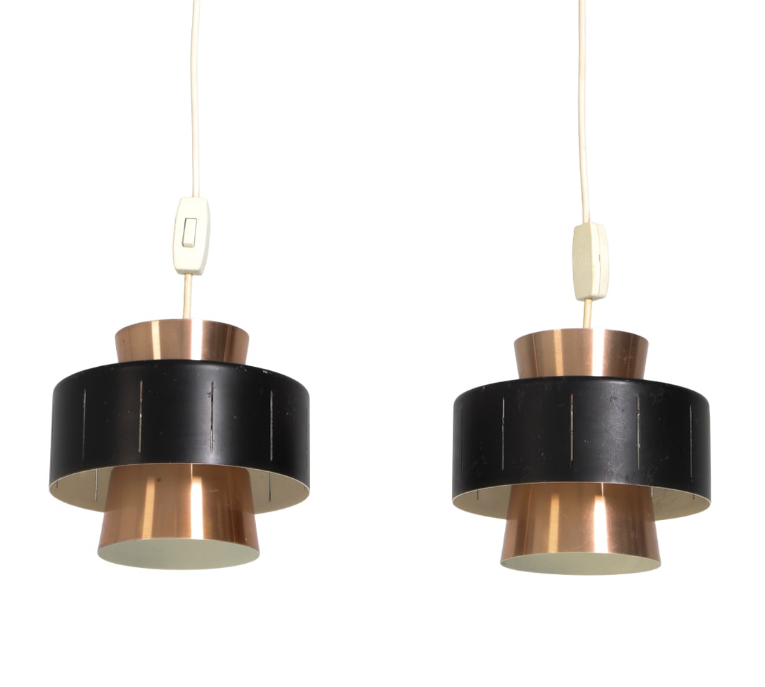 PAIR VITRIKA SPACE AGE PENDANT LIGHTS C. 1970S (1 of 13)