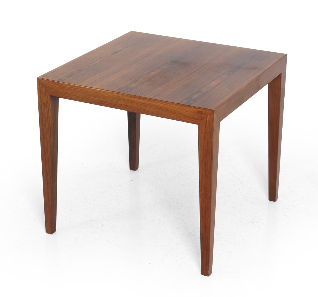 SEVERIN HANSEN HASLEV ROSEWOOD SIDE TABLE 1960S (1 of 13)