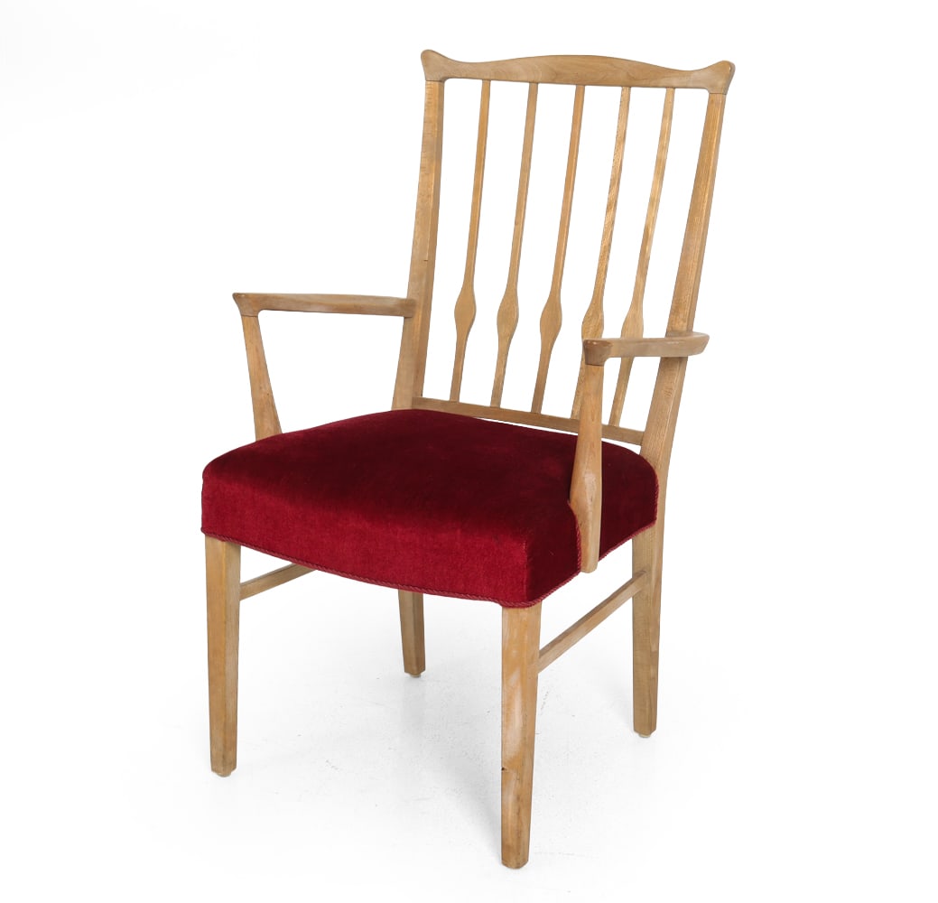 DANISH OAK ARMCHAIR C. 1970S (1 of 13)