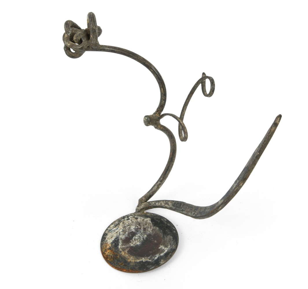 LEE TRIBE (B. 1945) BRUTALIST STEEL SCULPTURE (1 of 9)