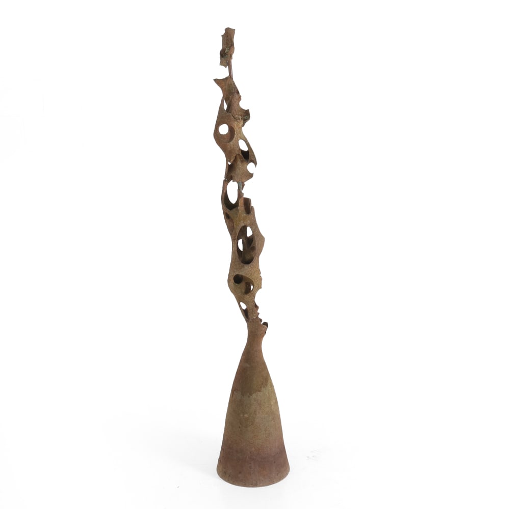 BRUCE CUSHMAN (AMERICAN) BRUTALIST SCULPTURE (1 of 13)