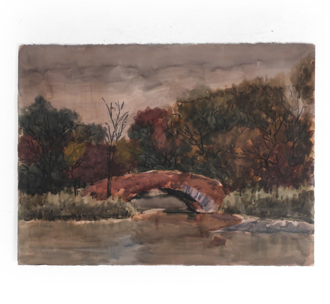 GANG QIAN (B. 1958) WATERCOLOR (1 of 9)