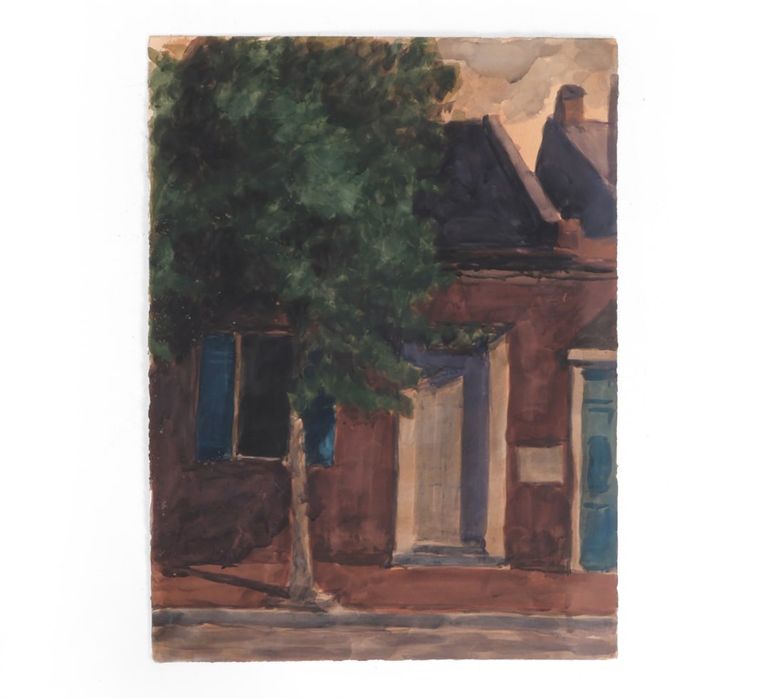 GANG QIAN (B. 1958) WATERCOLOR (1 of 7)