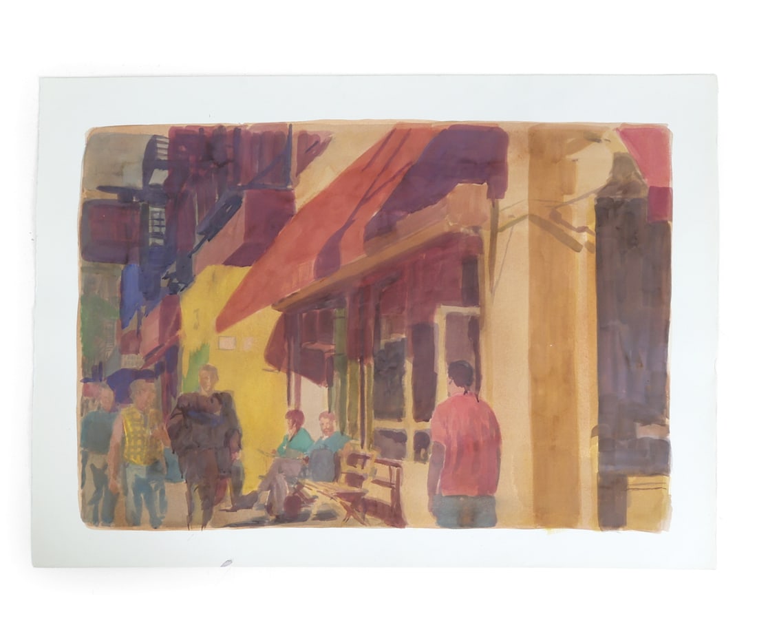 GANG QIAN (B. 1958) WATERCOLOR (1 of 9)