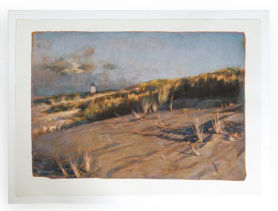 GANG QIAN (B. 1958) MIXED MEDIA PASTEL (1 of 10)