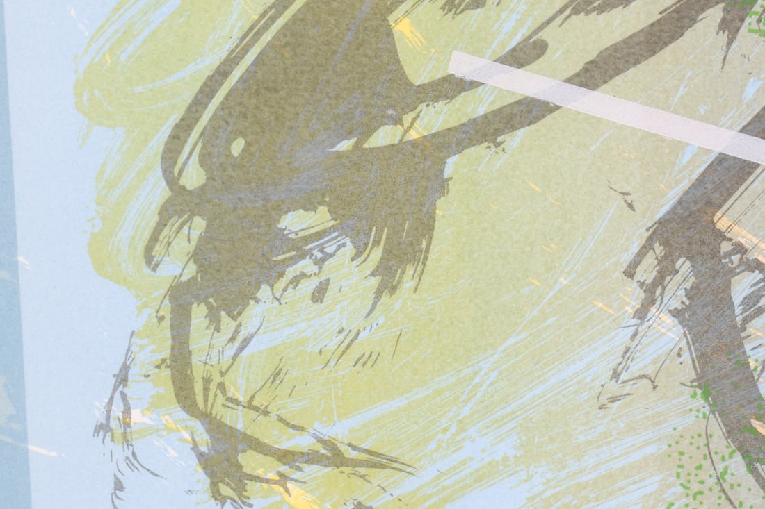 ABSTRACT LITHOGRAPH - 5
