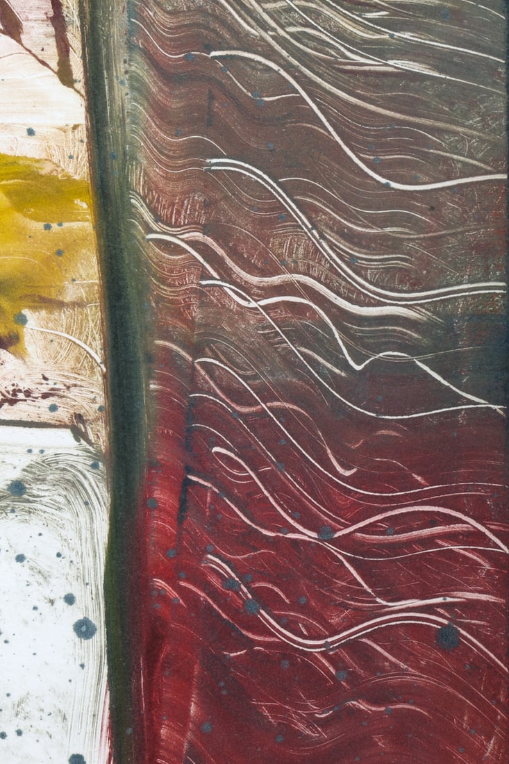 ABSTRACT LITHOGRAPH - 5