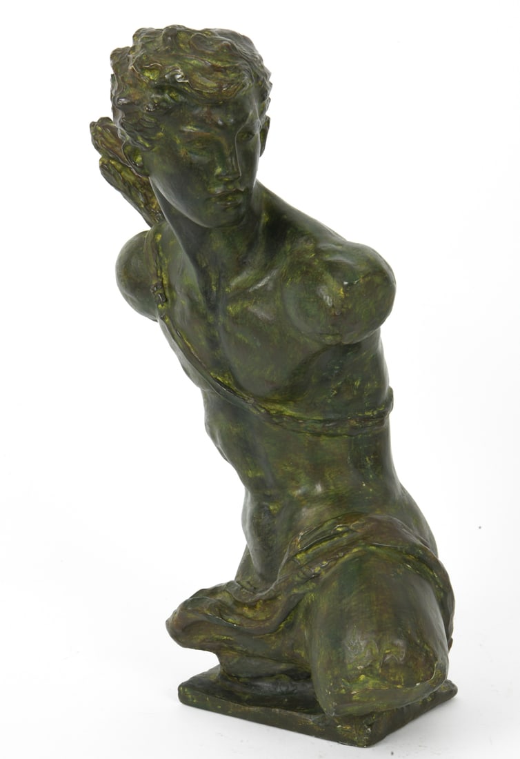 AFTER ALEXANDRE KELETY BUST JEAN MERMOZ (1 of 9)