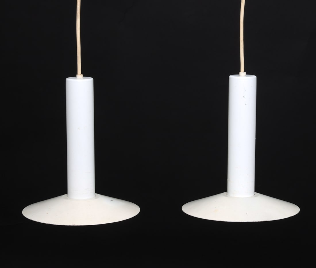 PAIR OF LYFA 4169 DANISH PENDANT LIGHTS C. 1980S (1 of 10)