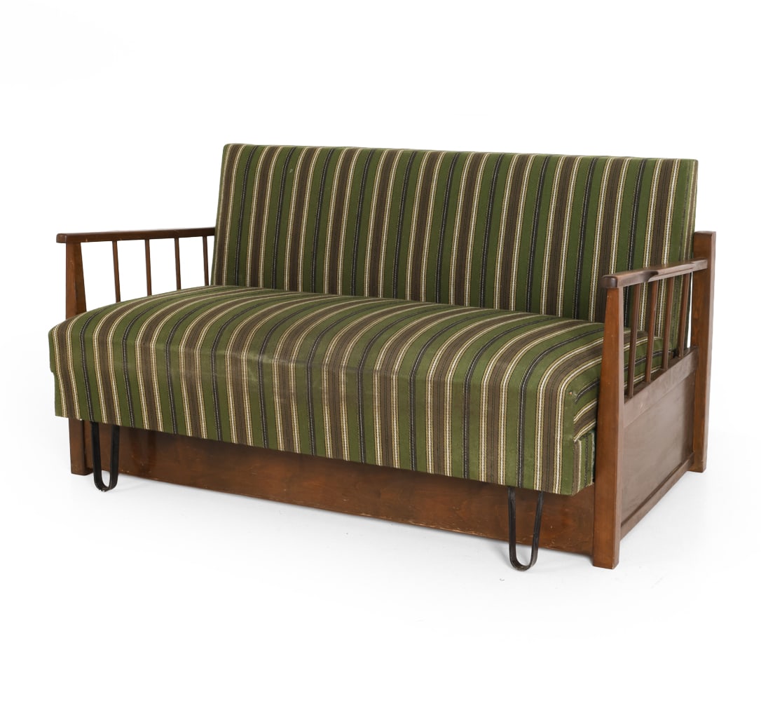 HALABALA STYLE SOFA DAY BED C. 1950S (1 of 20)