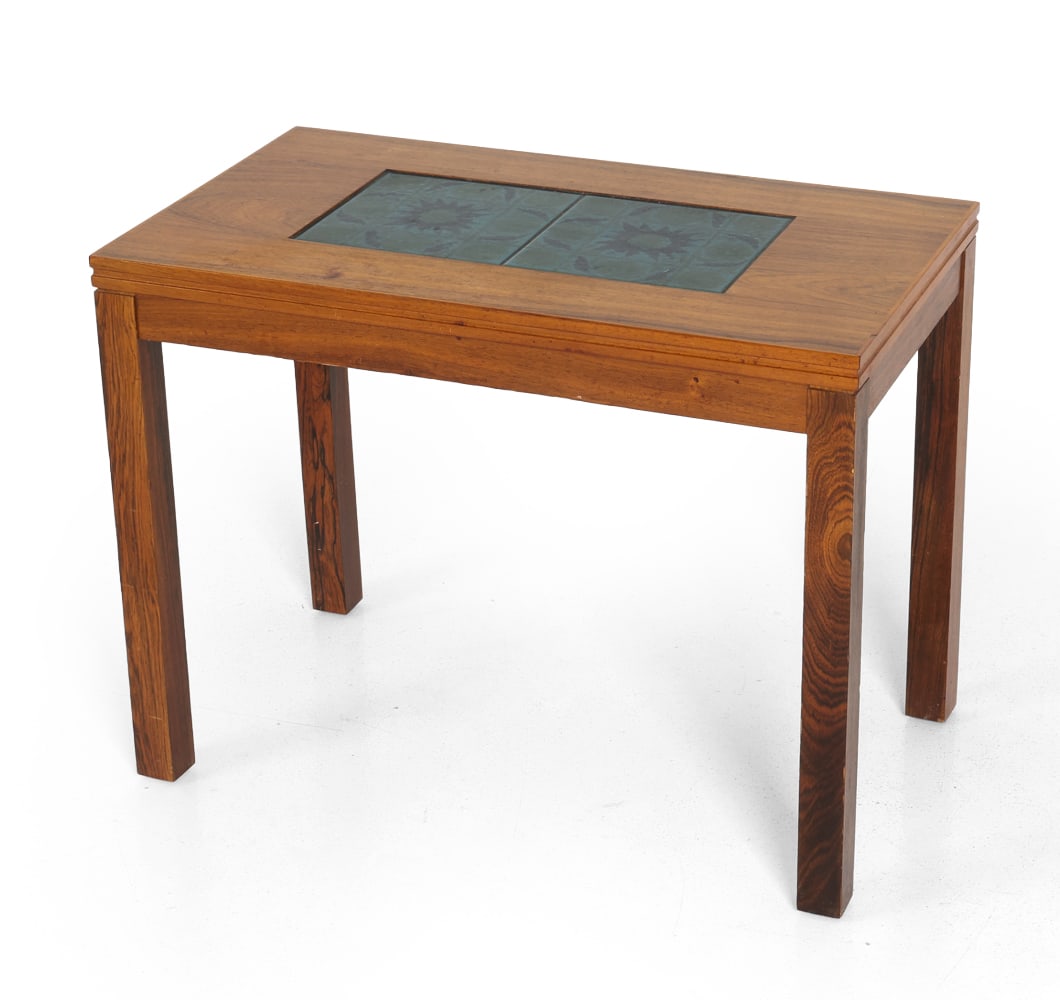 STYLE OF TRIOH DANISH ROSEWOOD & TILE SIDE TABLE (1 of 14)