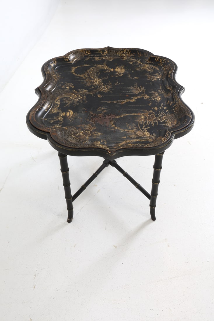 CHINOISERIE STYLE TRAY TABLE - 11