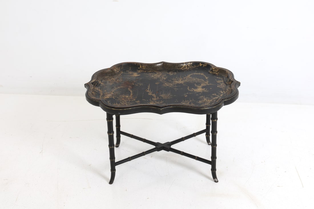 CHINOISERIE STYLE TRAY TABLE - 4