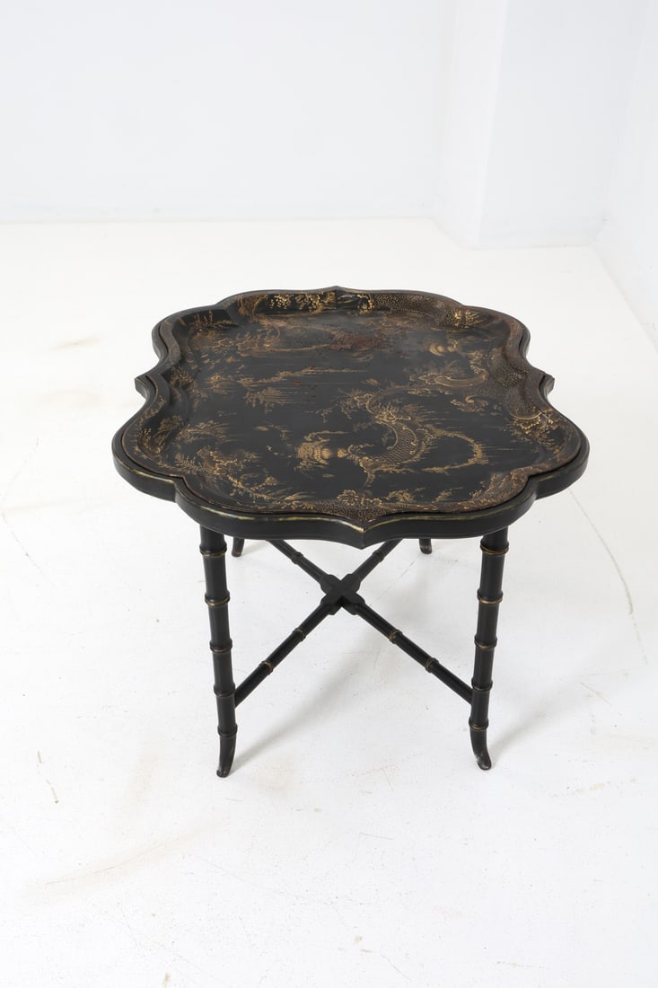 CHINOISERIE STYLE TRAY TABLE - 5