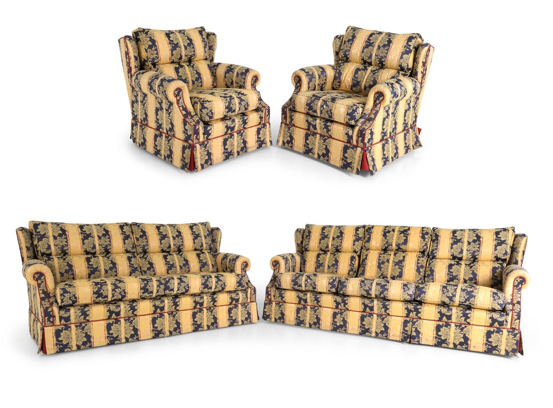 PETER GUILD UPHOLSTERED HARRODS LONDON SOFA SUITE (1 of 18)