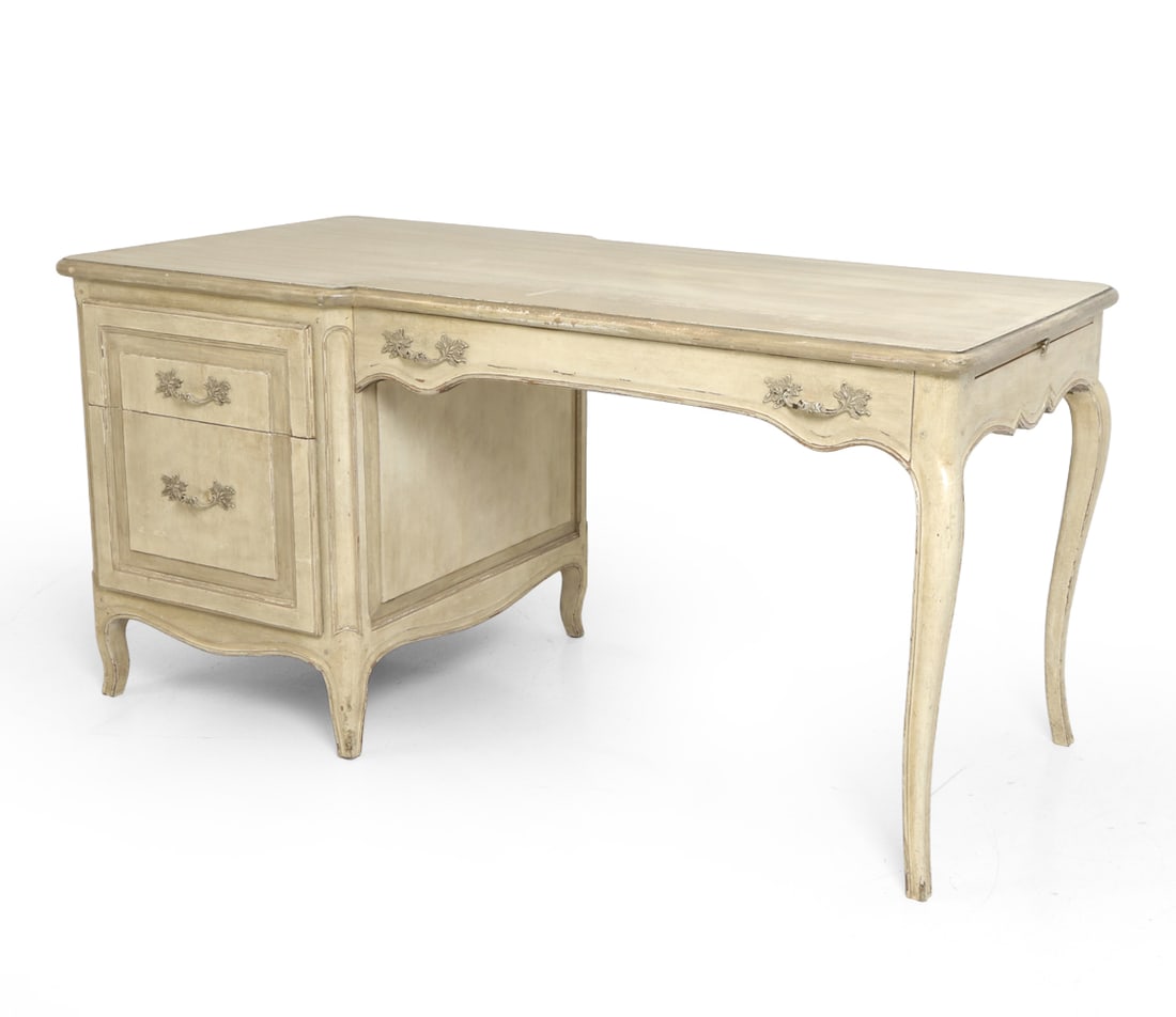 JOHN WIDDICOMB STYLE PAINTED VANITY DESK (1 of 16)