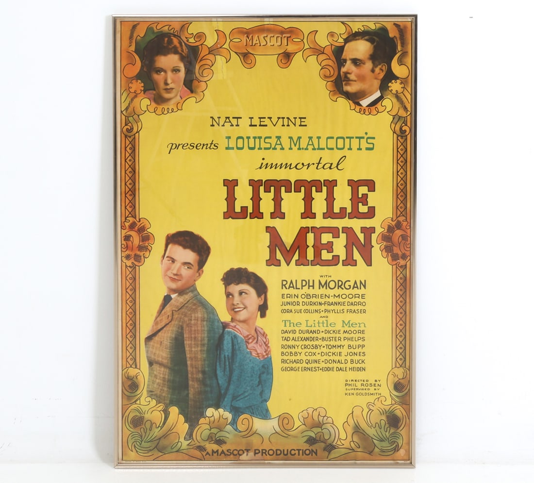 VINTAGE MOVIE POSTER FROM 'LITTLE MEN' 1934 (1 of 9)